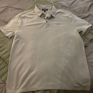 Brand new Gray Express Polo Shirt w/tags
